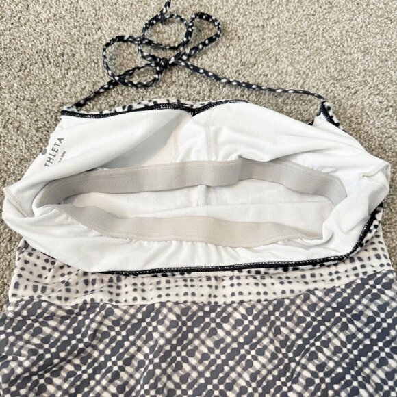 Athleta Vichy One Piece Halter Bathing Suit - Picture 6 of 11